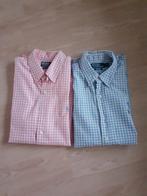 2 RALPH LAUREN POLO Overhemden/bloeses.mt.large.goede staat., Ophalen of Verzenden, Zo goed als nieuw, Blauw, Halswijdte 41/42 (L)