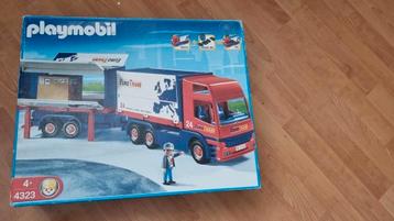 Playmobil 4323 Vrachtwagen met aanhanger beschikbaar voor biedingen