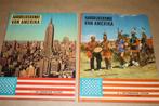 Compleet plaatjesalbum. De aardrijkskunde van Amerika., Boeken, Prentenboeken en Plaatjesalbums, Ophalen of Verzenden, Gelezen