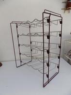 Flessenrek wijnrek draadstandaard jaren 70 vintage retro, Huis en Inrichting, Woonaccessoires | Overige, Ophalen of Verzenden
