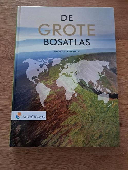 De grote bosatlas vmbo-havo-vwo 45ste editie, Boeken, Atlassen en Landkaarten, Zo goed als nieuw, Bosatlas, Wereld, 2000 tot heden