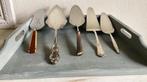 Taartscheppen Brocante, Antiek en Kunst, Antiek | Bestek, Ophalen of Verzenden