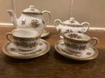 Coalport Engeland mini porseleinen serviesje met, Antiek en Kunst, Ophalen of Verzenden