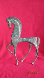 Bronzen beeld Grieks geometrisch paard., Ophalen of Verzenden