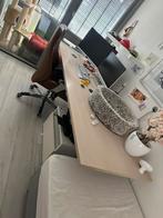 Groot bureau lang 245cm 80cm 245 80 250cm 250, Ophalen, In hoogte verstelbaar, Gebruikt, Bureau