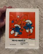Vintage schuifpuzzel Smurfen, Ophalen of Verzenden, Gebruikt, Verschillende Smurfen