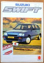 556 Suzuki Swift, 1986. Folder in nieuwstaat!, Ophalen of Verzenden, Zo goed als nieuw, Overige merken