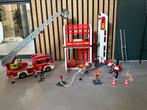 ‍Playmobiel  brandweerkazerne, wagen en poppetjes etc., Los playmobil, Zo goed als nieuw, Ophalen