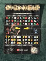 Lego bionicle mini poster collectors item, Ophalen of Verzenden, Zo goed als nieuw