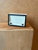 Radio - hxbxd 3.4x5x2.1cm - kunststof, Ophalen of Verzenden, Zo goed als nieuw, Poppenhuis
