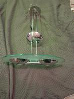 vintage Glazen Design Hanglamp ESTILUZ, Huis en Inrichting, Ophalen, Glas, Zo goed als nieuw, 75 cm of meer
