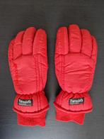 Rode Thinsulate Handschoenen, Ophalen, Gedragen, Handschoenen