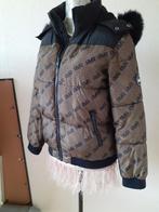 Winterjas River Island zwart / kaki maat 152 ! Nieuwstaat !, Kinderen en Baby's, River Island, Ophalen of Verzenden, Zo goed als nieuw