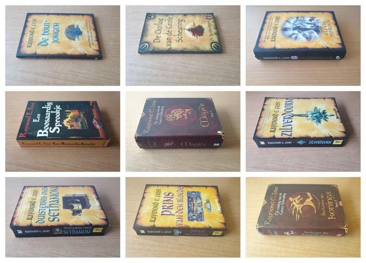 Raymond E. Feist - losse titels, ned/eng, HC/SC, Boeken, Fantasy, Gelezen, Ophalen of Verzenden