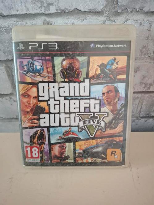 GTA V - Grand Theft Auto 5 - PS3 (149), Spelcomputers en Games, Games | Sony PlayStation 3, Gebruikt, Avontuur en Actie, 1 speler