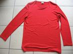 Bijna nieuw soepel rood shirt met lange mouw - S miss etam, Kleding | Dames, Tops, Miss Etam, Ophalen of Verzenden, Lange mouw
