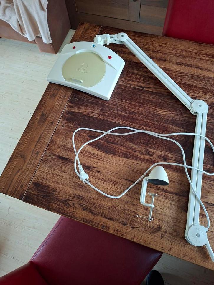 Daylight Loep Lamp - Perfect voor Precisiewerk!, Huis en Inrichting, Lampen | Hanglampen, Gebruikt, 50 tot 75 cm, Kunststof, Metaal