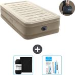 Intex luchtbed, Caravans en Kamperen, Luchtbedden, Ophalen, Ingebouwde pomp, Zo goed als nieuw, 1-persoons