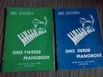 Ber Joosen Pianoboeken - Tweede & Derde, Muziek en Instrumenten, Bladmuziek, Gebruikt, Klassiek, Ophalen of Verzenden, Piano