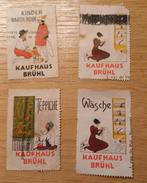 oude sluitzegels van Kaufhaus Bruhl, Verzenden, Buitenland