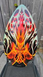 Houten skimboard met vuurprint, Ophalen, Gebruikt, Funboard