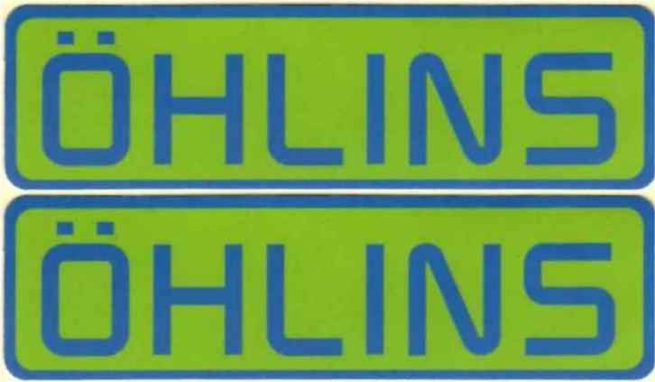 Ohlins sticker set #10, Motoren, Accessoires | Stickers, Ophalen of Verzenden