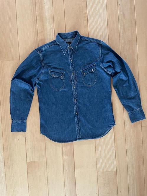 Stevenson Overall - Cody western denim shirt, Kleding | Heren, Spijkerbroeken en Jeans, Zo goed als nieuw, Overige jeansmaten