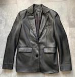 Gevoerd zwart kunst leren jasje van Bershka, maat XS (qwe), Zwart, Zo goed als nieuw, Jasje, Maat 34 (XS) of kleiner