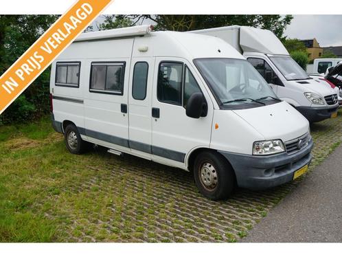 Fiat Ducato 580 Buscamper | 2 slaapplaatsen | 2 zitplaatsen, Caravans en Kamperen, Campers, Particulier, Bus-model, tot en met 2