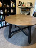 Ronde eettafel 120cm, Huis en Inrichting, Tafels | Eettafels, Ophalen, Gebruikt, 100 tot 150 cm, Rond