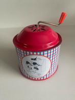 Muziekdoosje (rood) met Jip en Janneke. Hoogte 9,5 cm., Verzamelen, Ophalen of Verzenden, Gebruikt, Overige