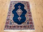 Vintage handgeknoopt perzisch tapijt sarough 158x103, Huis en Inrichting, 100 tot 150 cm, 150 tot 200 cm, Gebruikt, Rechthoekig
