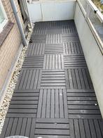 WPC Vlondertegels voor Balkon/Terras 50 x 50 cm 45 stuck, Ophalen, Zo goed als nieuw, Composiet