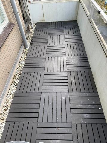 WPC Vlondertegels voor Balkon/Terras 50 x 50 cm 45 stuck beschikbaar voor biedingen