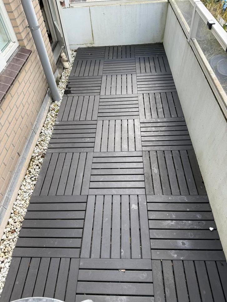 WPC Vlondertegels voor Balkon/Terras 50 x 50 cm 45 stuck, Tuin en Terras, Terrasdelen en Vlonders, Zo goed als nieuw, Composiet