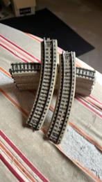 Te koop 12 gebogen rails van marklin 5100, Wisselstroom, Gebruikt, Rails, Ophalen of Verzenden