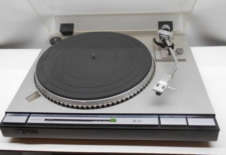 JVC Direct-Drive-Quartz-gestuurde draaitafel QL A5 zilver..., Audio, Tv en Foto, Platenspelers, Gebruikt, Platenspeler, Overige merken