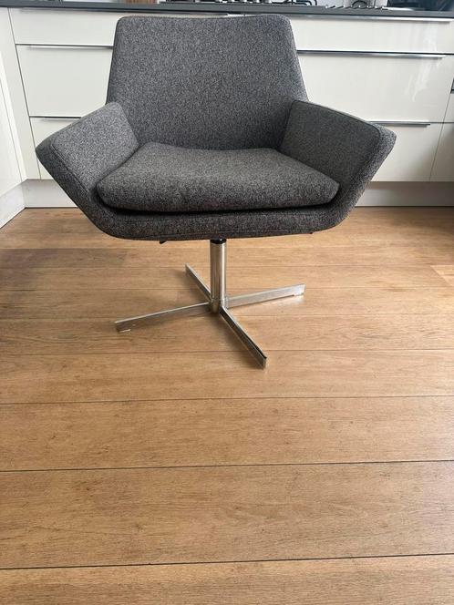 Vintage Jaren 60  design fautuille, Huis en Inrichting, Stoelen, Zo goed als nieuw, Eén, Stof, Ophalen
