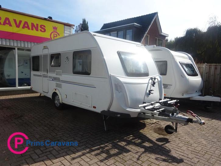 Knaus Sport 500 Enkele Bedden+Rondzit+Mover, Caravans en Kamperen, Caravans, Bedrijf, tot en met 4, 1000 - 1250 kg, Knaus, 7 tot 8 meter
