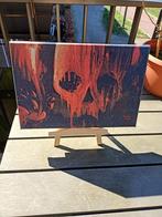 Kunstwerk Horror Fantasy Art Limited Schedel, Ophalen of Verzenden