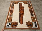Handgemaakt wol Kelim tapijt Zuid Amerika Peru 125x170cm, Huis en Inrichting, Gebruikt, Oosters Kelim vintage Persian hype, 100 tot 150 cm