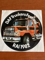 Sticker DAF Truckersfestival RAI 1982, Verzamelen, Stickers, Zo goed als nieuw, Verzenden