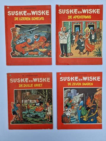 Suske en Wiske 76-79, 1e druk, matte cover beschikbaar voor biedingen