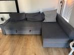 Ikea friheten slaapbank grijs, Ophalen, Tweepersoons, 140 cm, Zo goed als nieuw