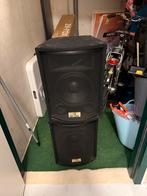 Devine Speakerset + statieven, Audio, Tv en Foto, Luidsprekers, Ophalen of Verzenden, 120 watt of meer, Front, Rear of Stereo speakers