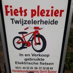 GROTE OPRUIMING GEBRUIKTE ELECTRISCHE  FIETSEN V.A 599, Fietsen en Brommers, Elektrische fietsen, Ophalen, Zo goed als nieuw, 50 km per accu of meer
