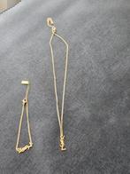 Ketting met armband, Sieraden, Tassen en Uiterlijk, Kettingen, Ophalen of Verzenden, Nieuw, Goud, Overige materialen