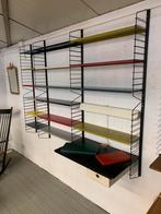 Wandmeubel wandsysteem van Drentea room steel jaren 1960s., Ophalen of Verzenden, Zo goed als nieuw, 25 tot 50 cm
