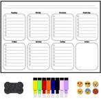 Partijgoederen: Magnetische weekplanners, Ophalen, Nieuw