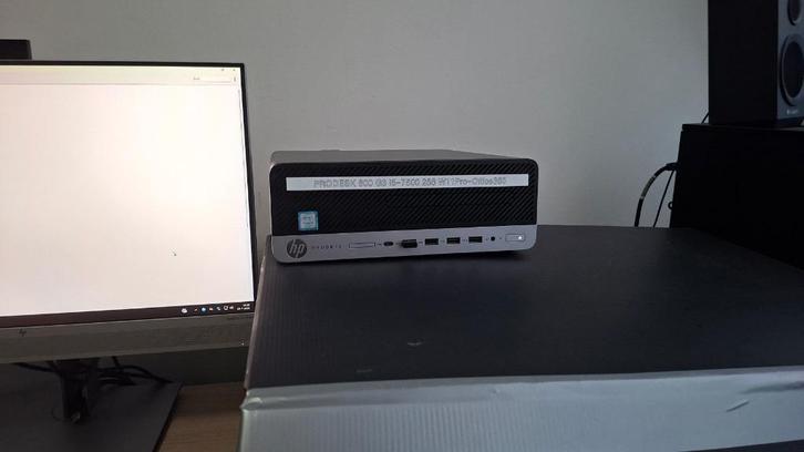 HP ProDesk 600 G3 i5 + Nieuwe HP E243m | Win 11 + Office 365, Computers en Software, Desktop Pc's, Nieuw, 3 tot 4 Ghz, SSD, 8 GB